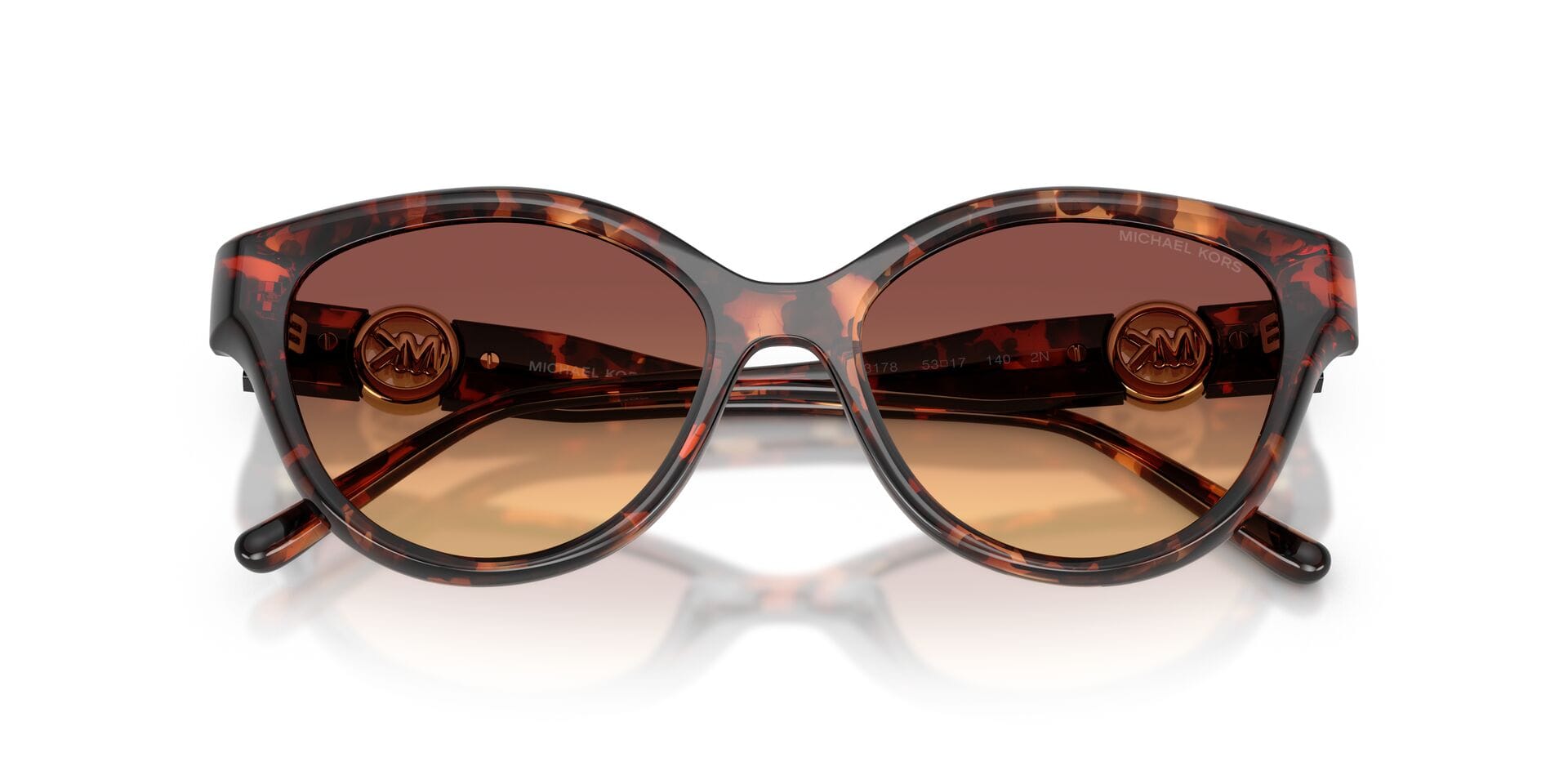 Michael Kors MK 2271U 403178 2N NAGOYA 0MK2271U Sunglass Havana Female Fu Sunglass — Havana frame — view 20