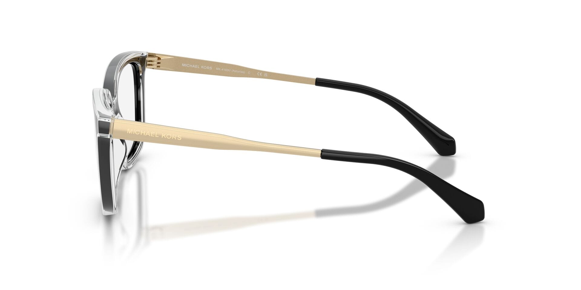 MK 4183U 3005 ASTURIAS 0MK4183U Frame Black Female Full Meta Frame — Black frame — view 5