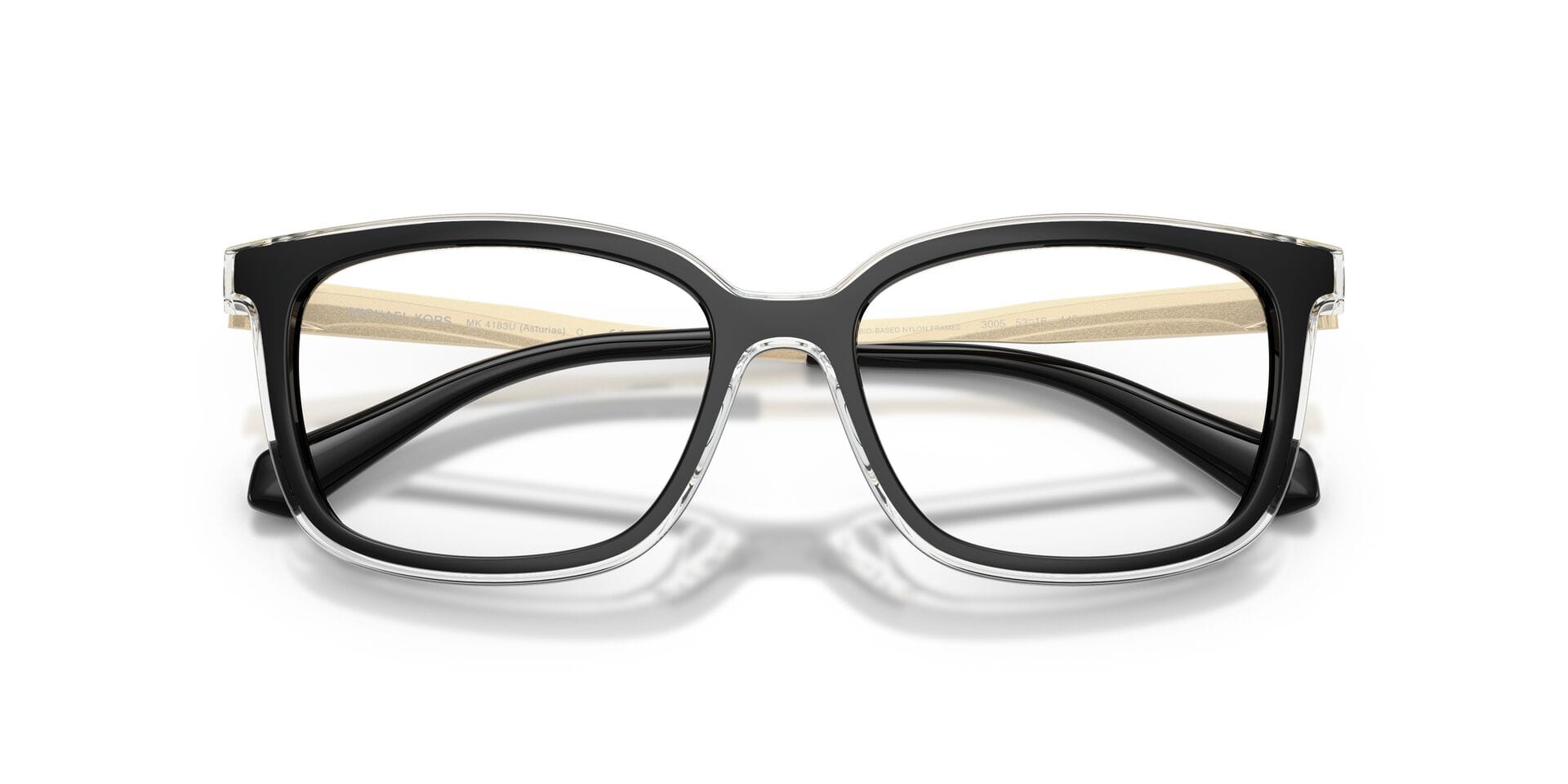 MK 4183U 3005 ASTURIAS 0MK4183U Frame Black Female Full Meta Frame — Black frame — view 7