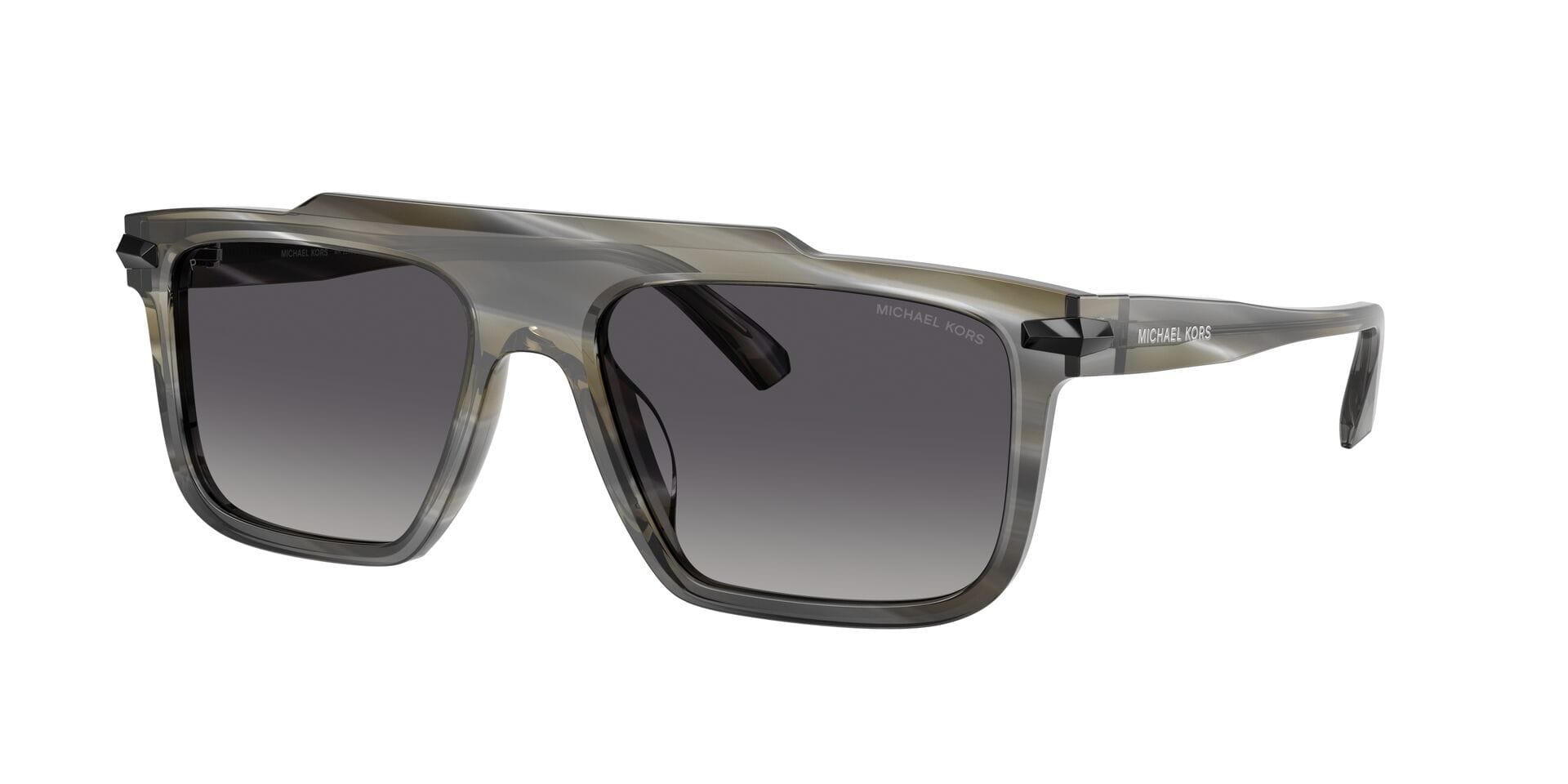 Michael Kors 0MK2278U Sunglass Black Male Shell Shell Sunglass — Black frame — view 3