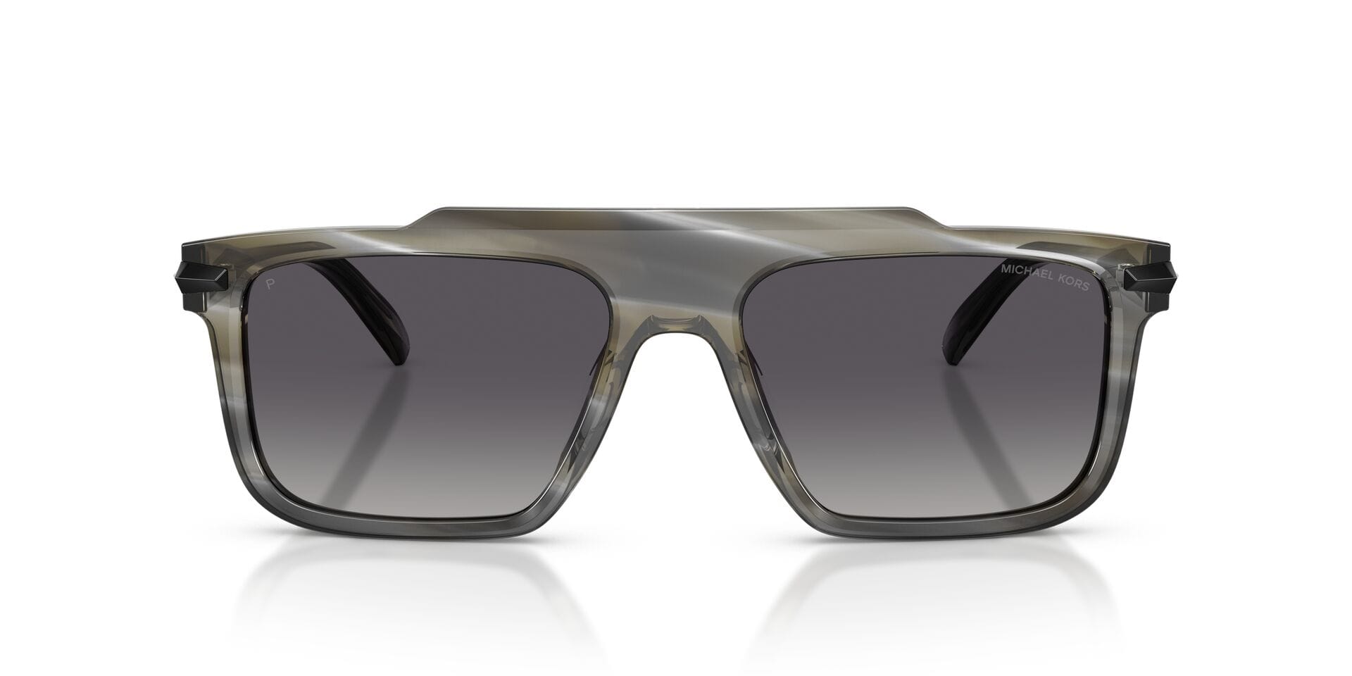 Michael Kors 0MK2278U Sunglass Black Male Shell Shell Sunglass — Black frame — view 4