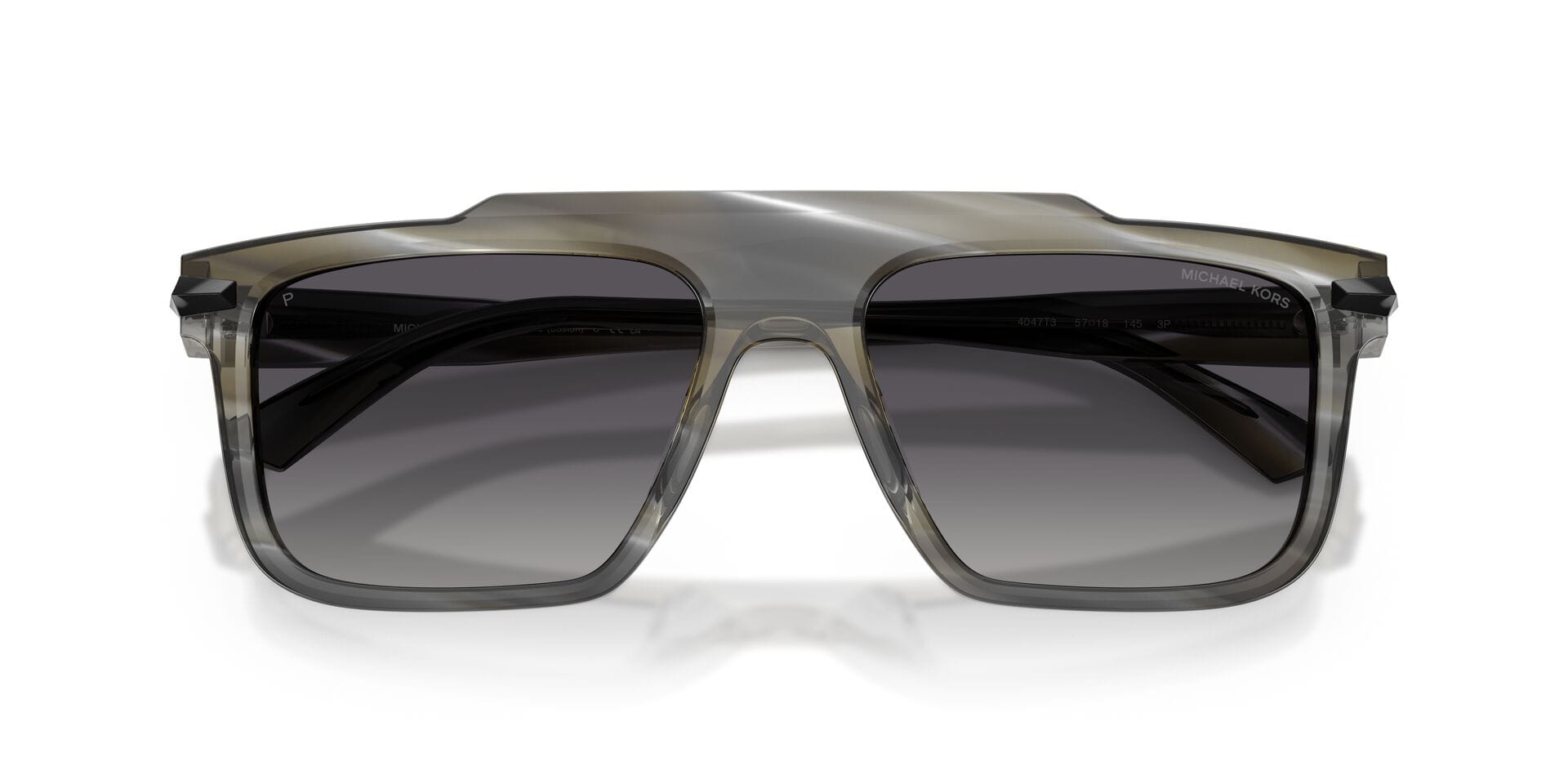 Michael Kors 0MK2278U Sunglass Black Male Shell Shell Sunglass — Black frame — view 7