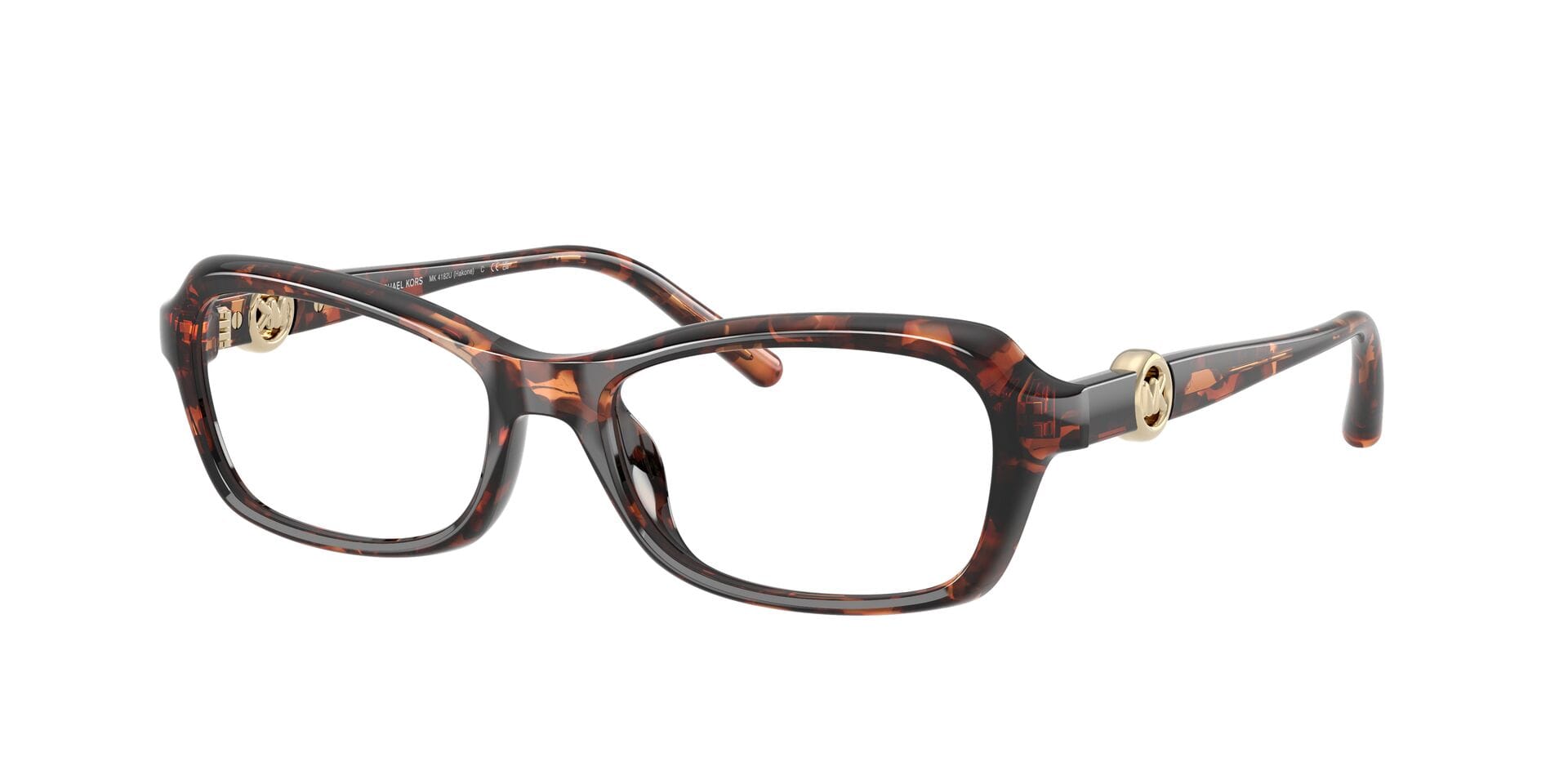 Michael Kors 0MK4182U Frame Tortoise Female Shell Shell Frame — Tortoise frame — view 3