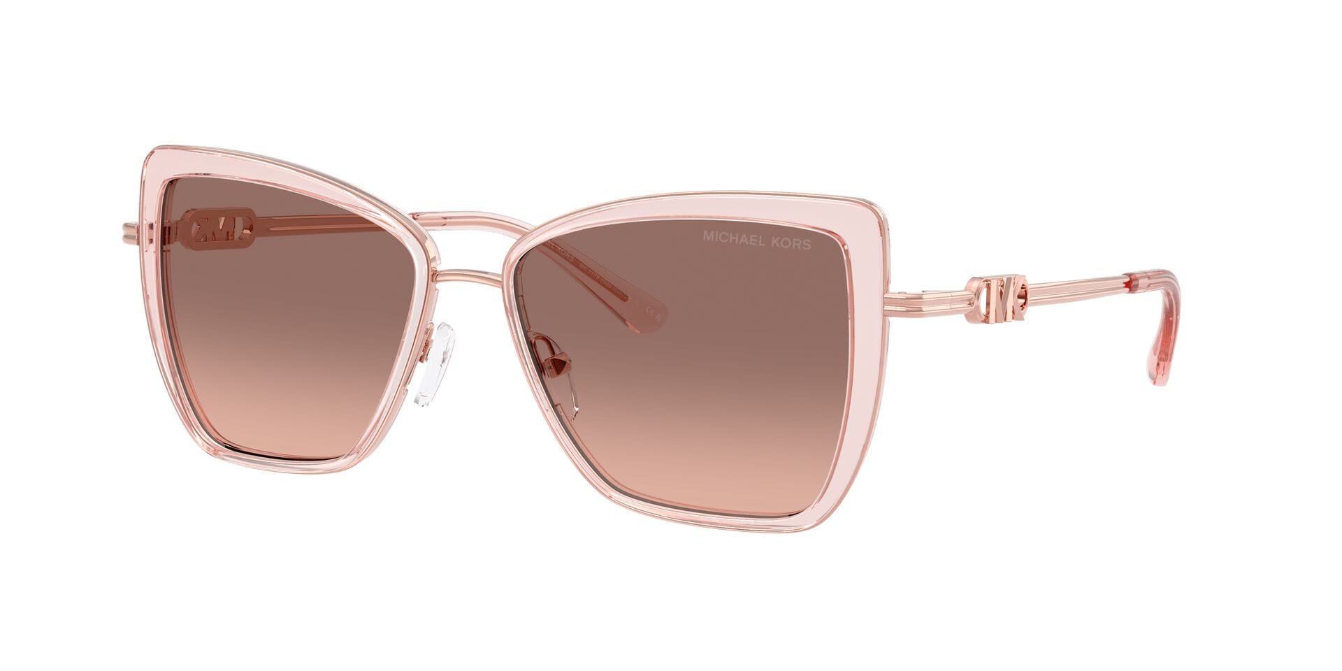 Michael Kors 0MK1178 Sunglass Pink Female Metal Metal Sunglass — Pink frame — view 3