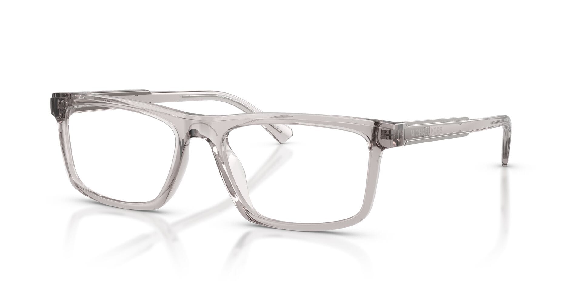Michael Kors 0MK4189U Frame Transparent Grey Male Shell Shel Frame — Transparent Grey frame — view 1