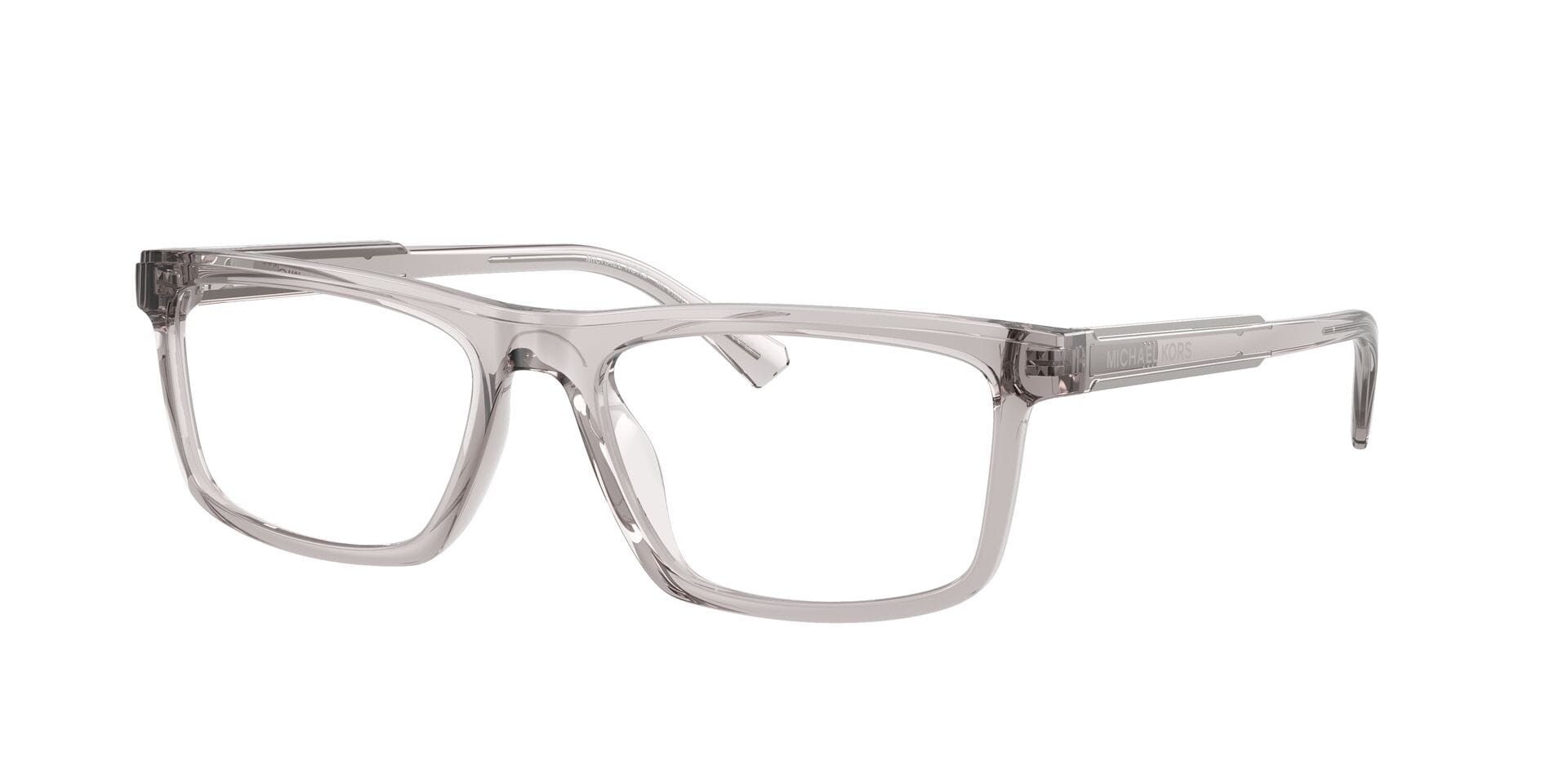 Michael Kors 0MK4189U Frame Transparent Grey Male Shell Shel Frame — Transparent Grey frame — view 3
