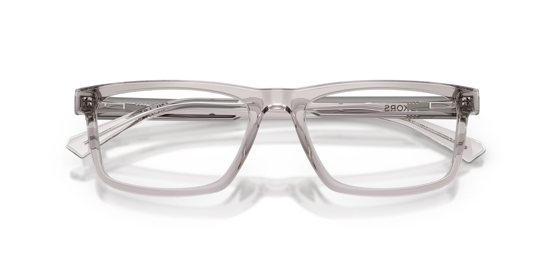 Michael Kors 0MK4189U Frame Transparent Grey Male Shell Shel Frame — Transparent Grey frame — view 7