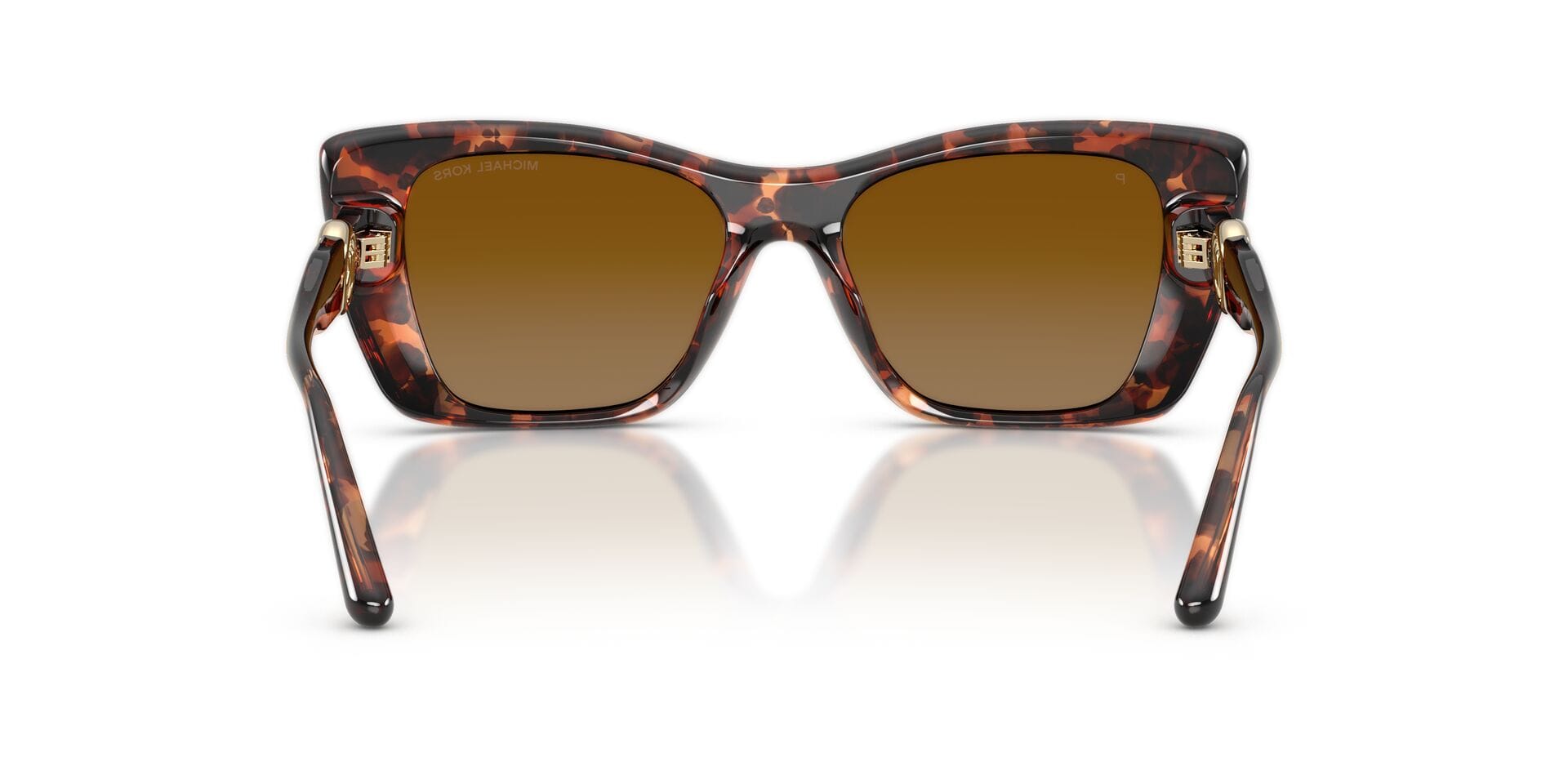 Michael Kors 0MK2270U Sunglass Havana Female Shell Shell Sunglass — Havana frame — view 2
