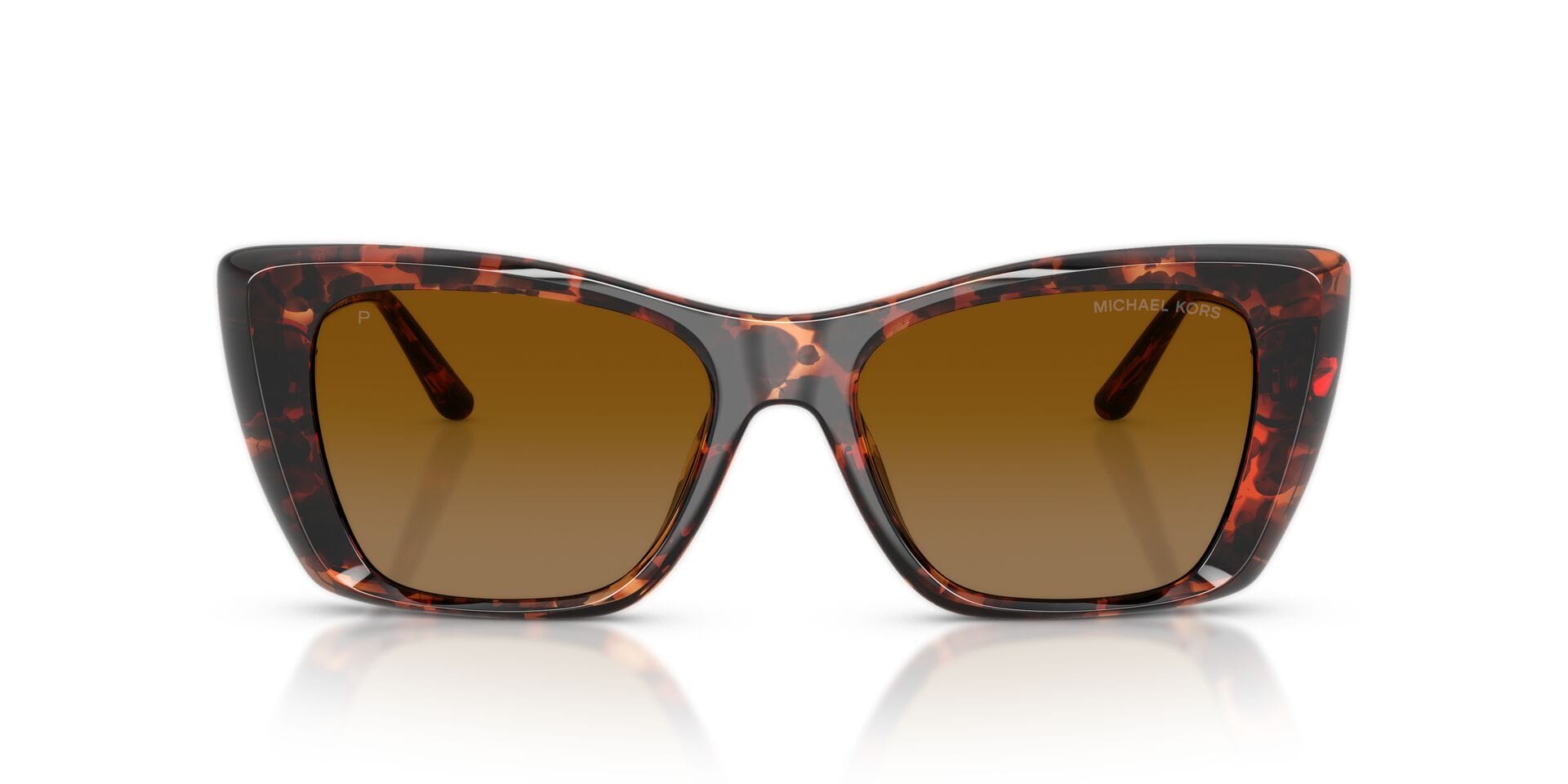 Michael Kors 0MK2270U Sunglass Havana Female Shell Shell Sunglass — Havana frame — view 4