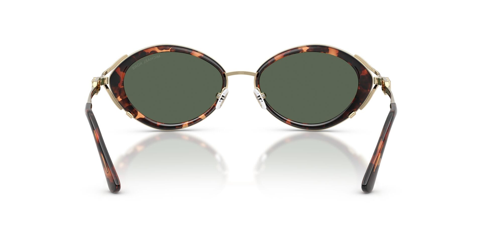 Michael Kors 0mk1179 Sunglass Havana Female Shell Metal Sunglass — Havana frame — view 2
