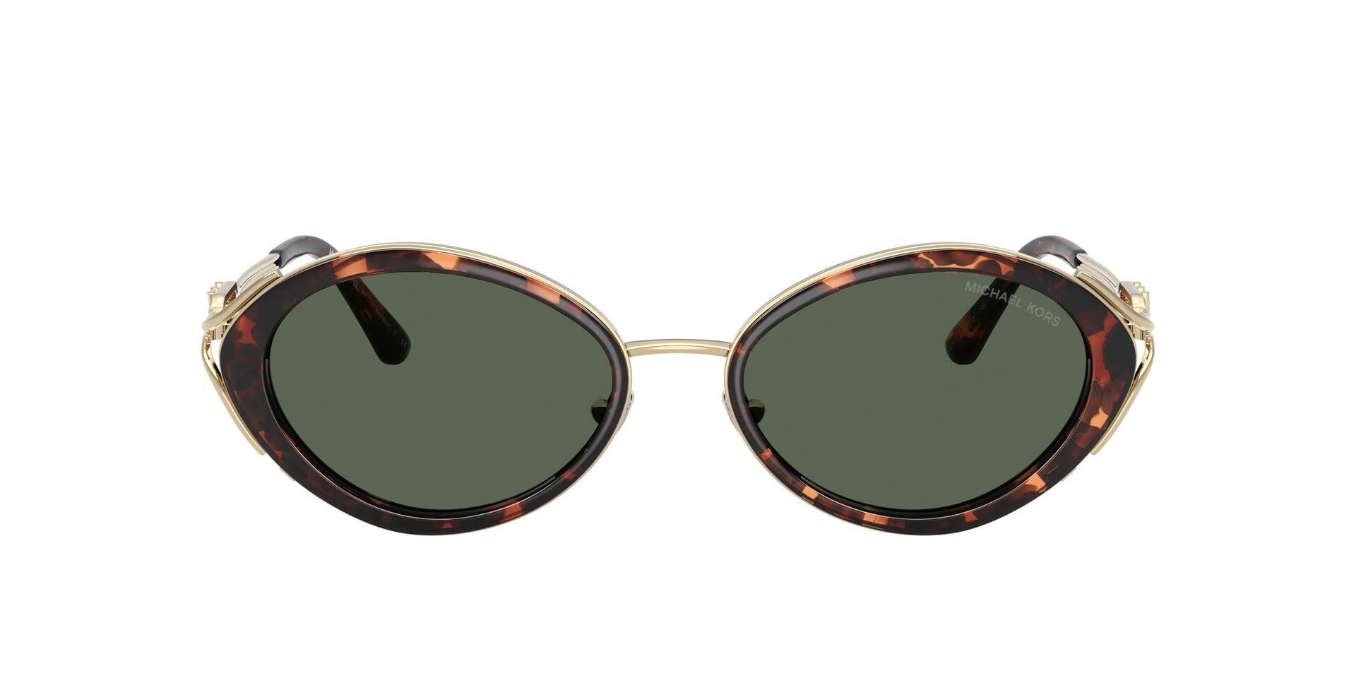 Michael Kors 0mk1179 Sunglass Havana Female Shell Metal Sunglass — Havana frame — view 6