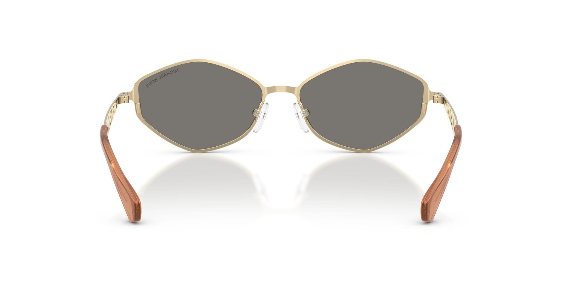 Michael Kors 0MK1181 Sunglass Light Gold Female Metal Metal Sunglass — Light Gold frame — view 2