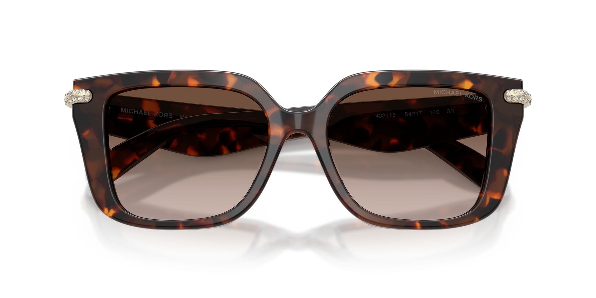 Michael Kors 0MK2275BU Sunglass Havana Female Shell Shell Sunglass — Havana frame — view 7