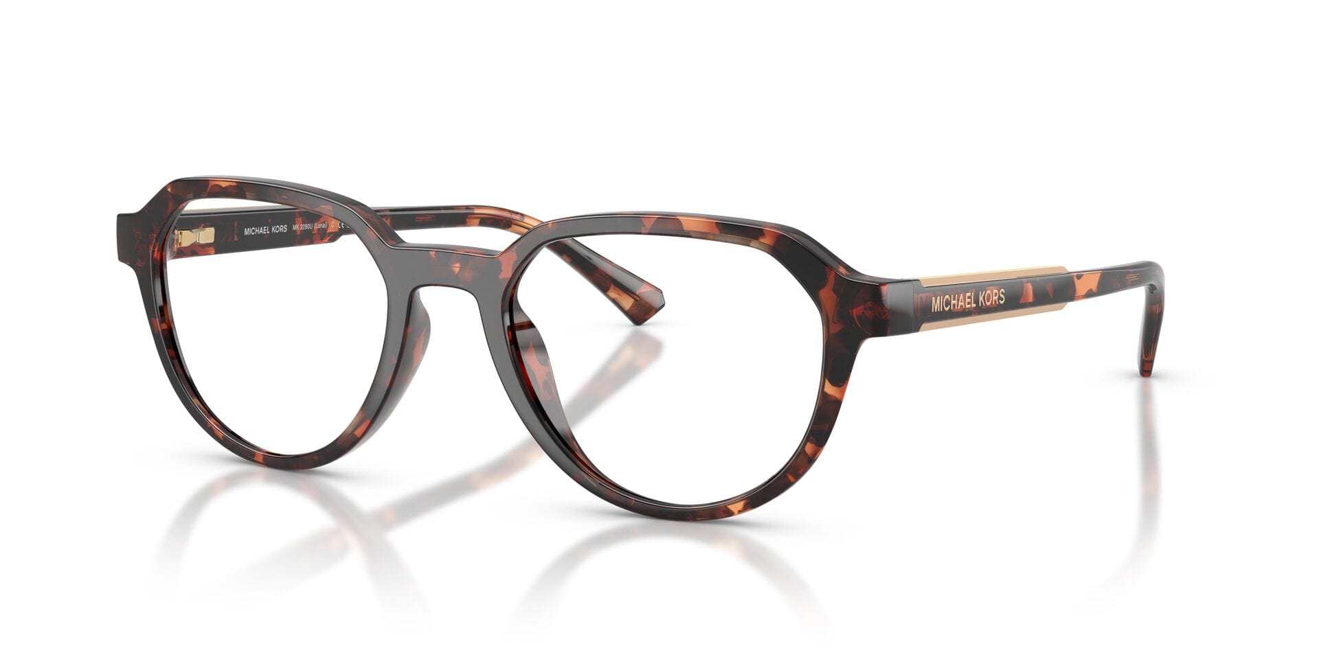 Michael Kors 0MK2280U Sunglass Tortoise Male Shell Shell Sunglass — Tortoise frame — view 1