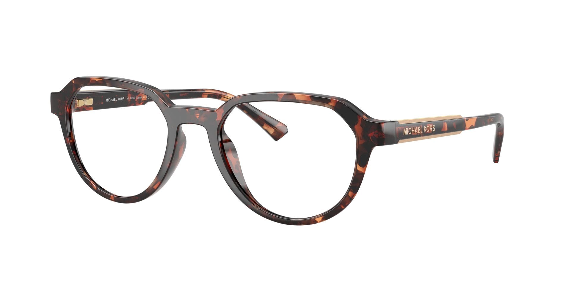 Michael Kors 0MK2280U Sunglass Tortoise Male Shell Shell Sunglass — Tortoise frame — view 3