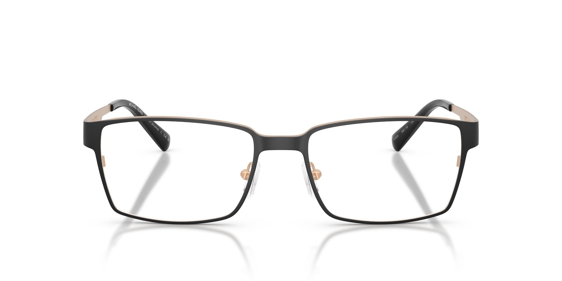 Michael Kors 0MK3107 Frame Matt Black Male Metal Metal Frame — Matt Black frame — view 4