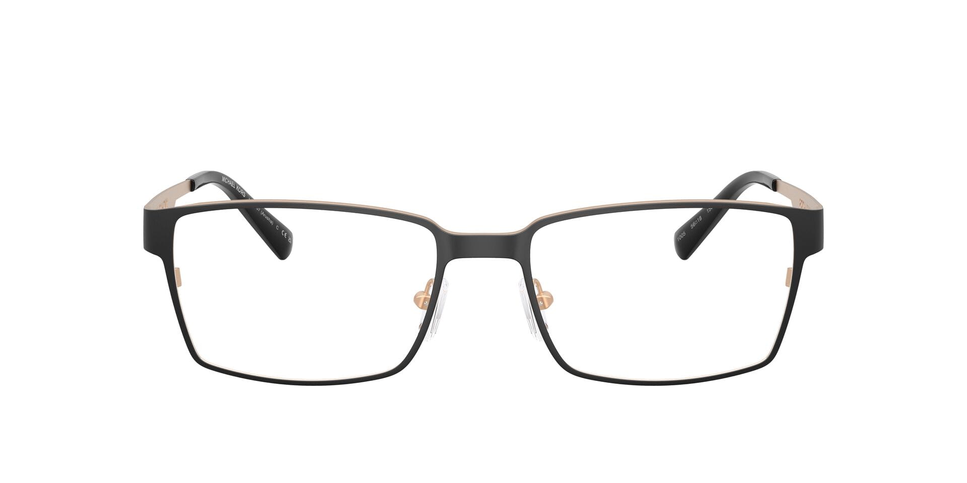Michael Kors 0MK3107 Frame Matt Black Male Metal Metal Frame — Matt Black frame — view 6