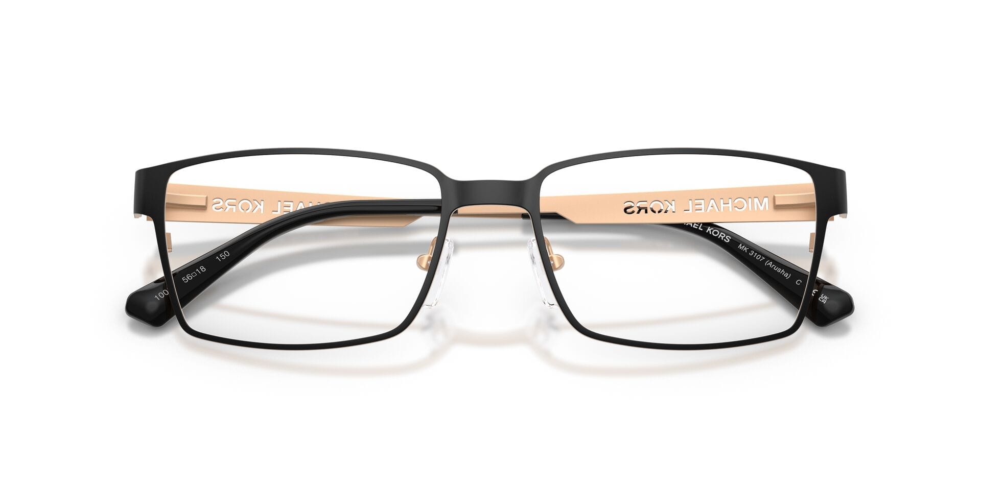 Michael Kors 0MK3107 Frame Matt Black Male Metal Metal Frame — Matt Black frame — view 7