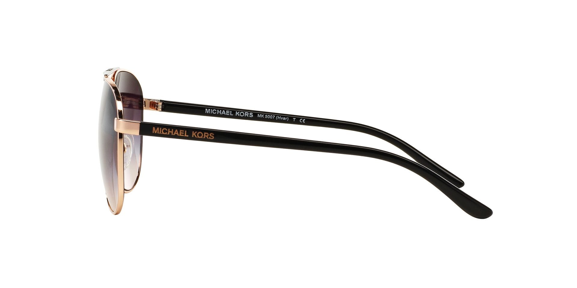 Michael Kors MK5007 Sunglass Rose Gold Male Full Shell Sunglass — Rose Gold frame — view 9