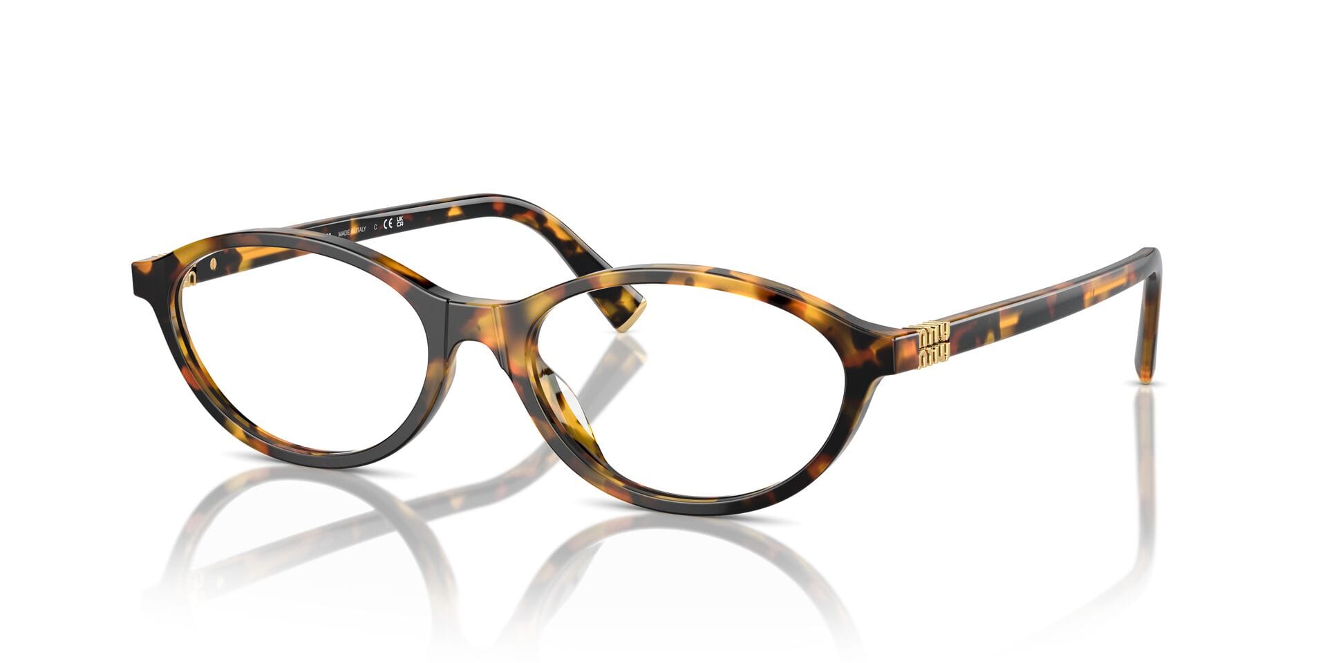 Miu Miu 0MU09XV Frame Havana Female Shell Shell Frame — Havana frame — view 1