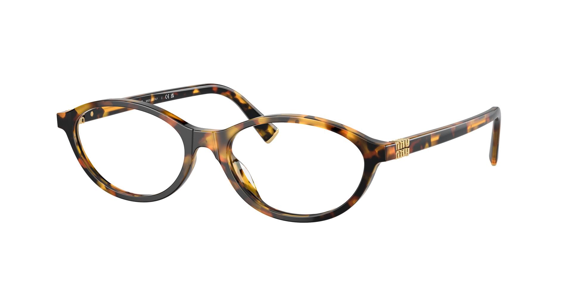 Miu Miu 0MU09XV Frame Havana Female Shell Shell Frame — Havana frame — view 3