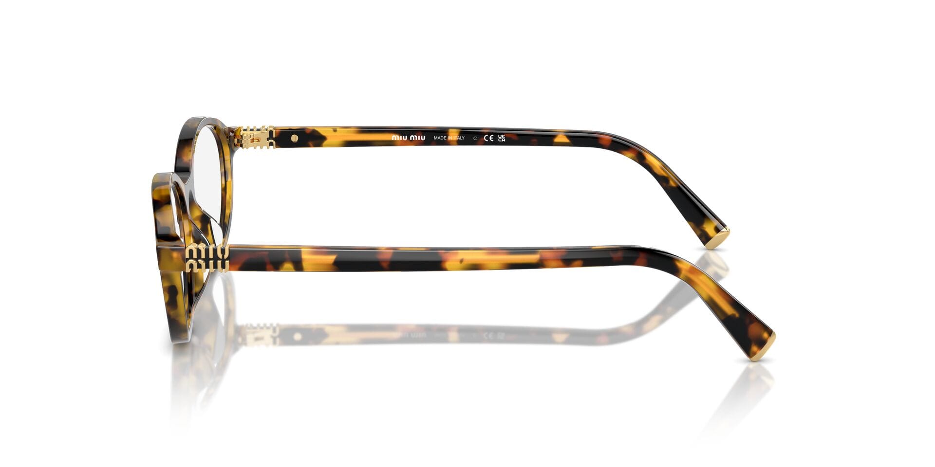 Miu Miu 0MU09XV Frame Havana Female Shell Shell Frame — Havana frame — view 5