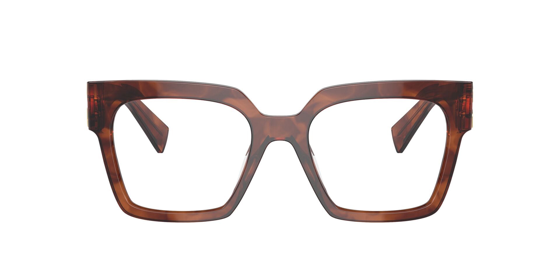 Miu Miu 0MU04UV Frame Brown Female Shell Shell Frame — Brown frame — view 6