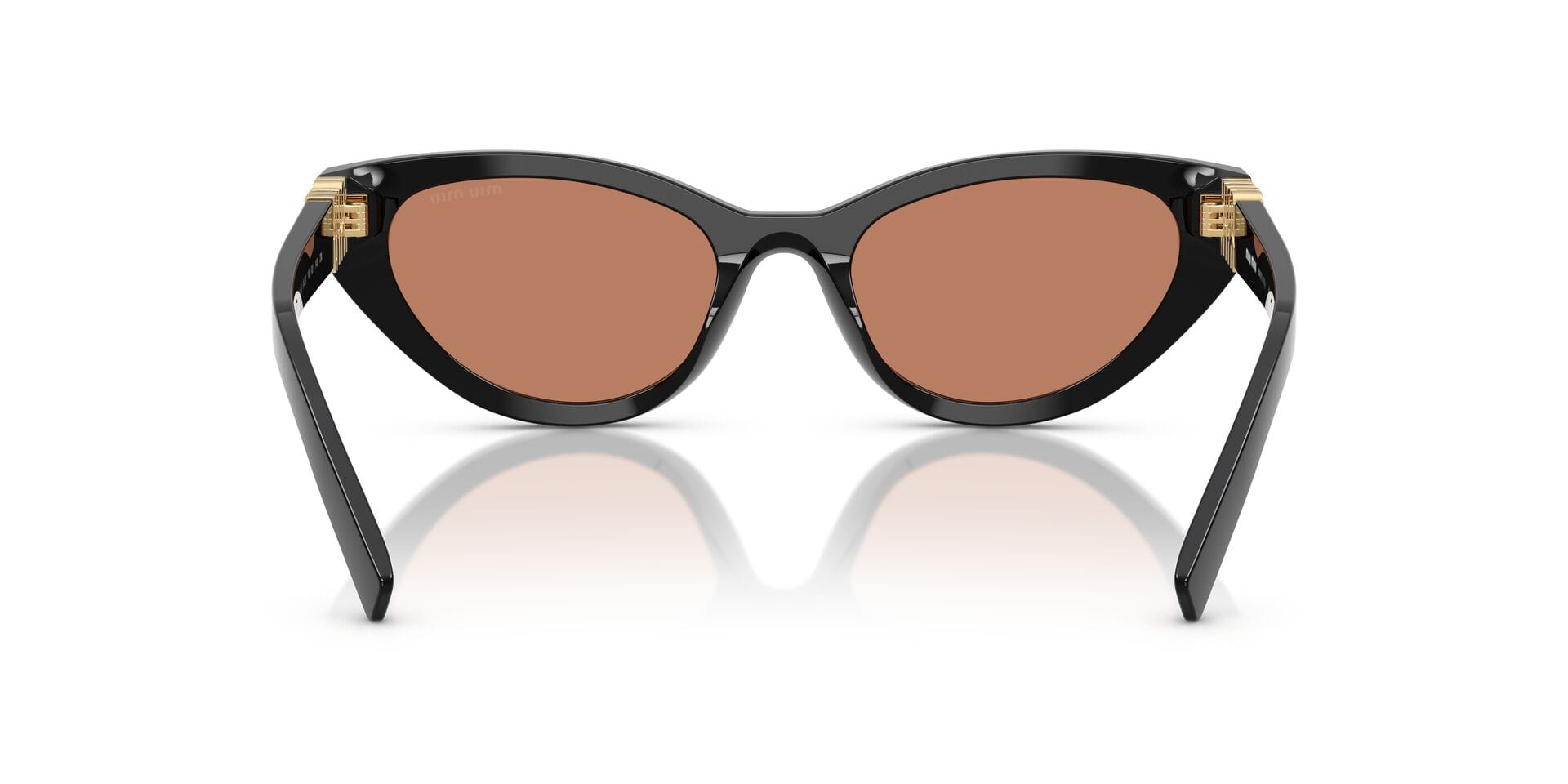 Miu Miu SMU A04 16K-10I 2N 0MU A04 Sunglass Black Female Full Shell Sunglass — Black frame — view 2