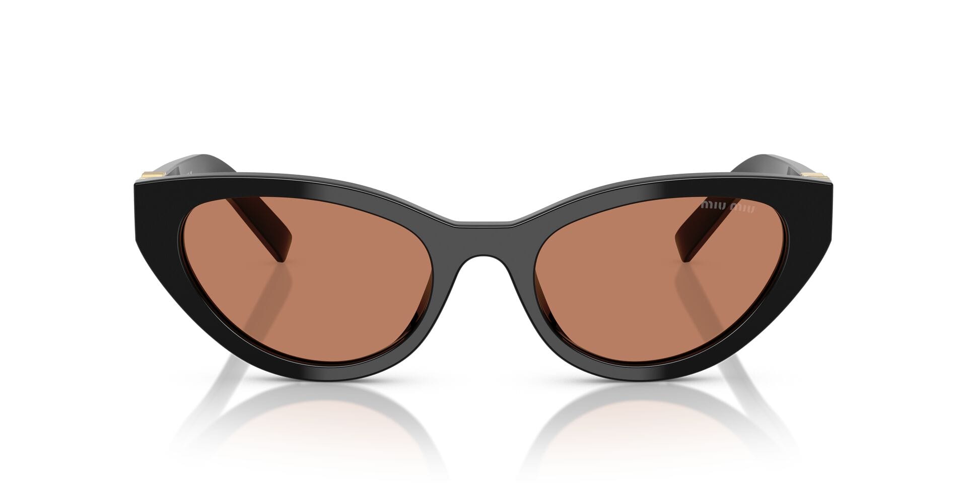Miu Miu SMU A04 16K-10I 2N 0MU A04 Sunglass Black Female Full Shell Sunglass — Black frame — view 4