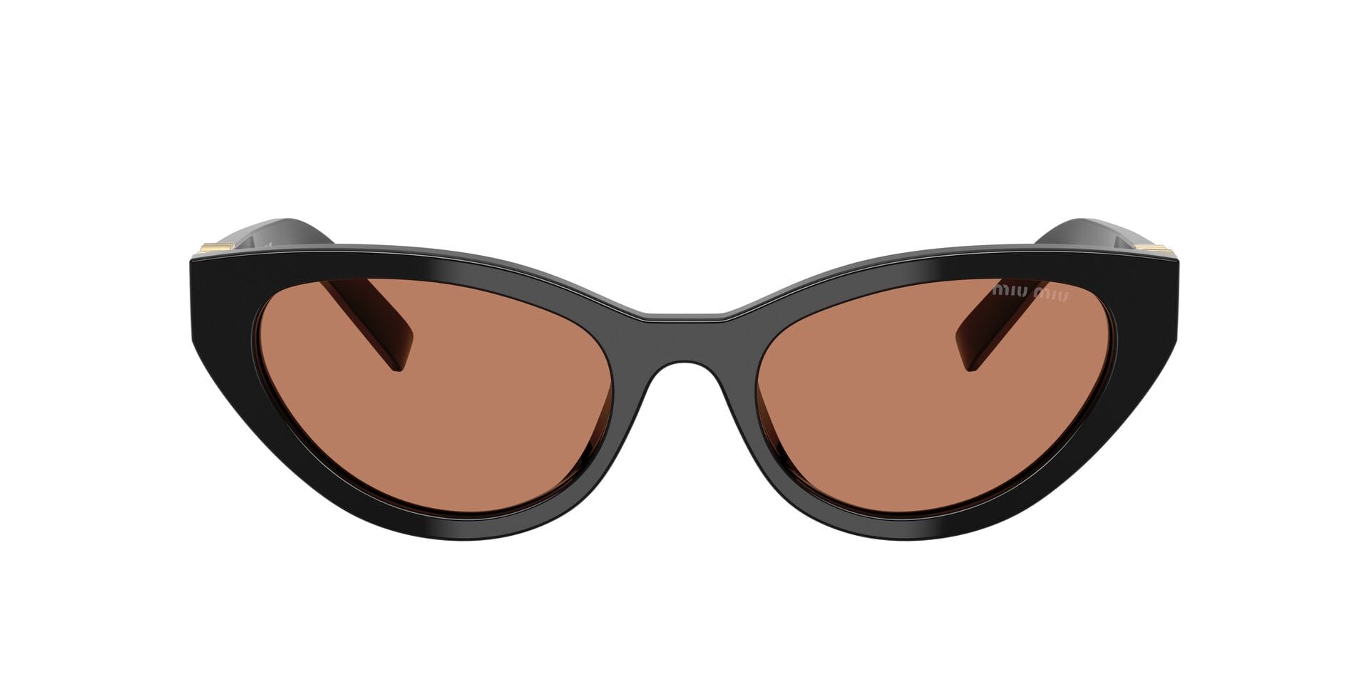 Miu Miu SMU A04 16K-10I 2N 0MU A04 Sunglass Black Female Full Shell Sunglass — Black frame — view 6