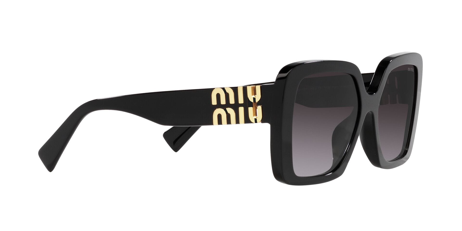 Miu Miu SMU 10Y 1AB-5D1 3N 0MU10YS Sunglass Black Female Full Shell Sunglass — view 11