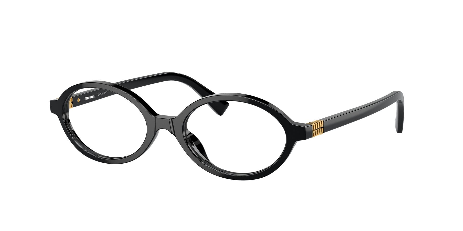 Miu Miu 0MU01XV Frame Black Female Full Shell Frame — Black frame — view 9