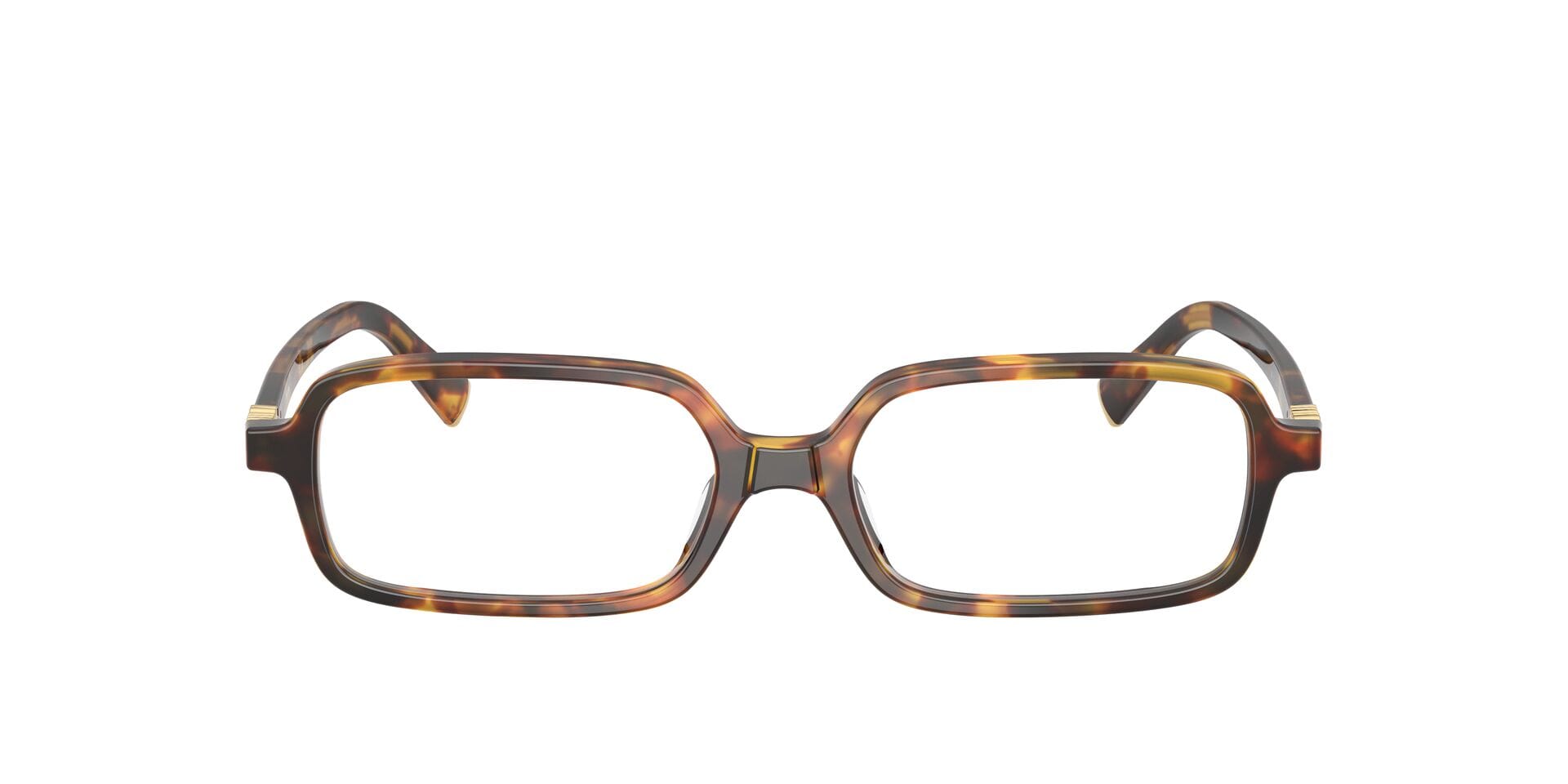 Miu Miu 0MU01YV Frame Honey Female Full Shell Frame — Honey frame — view 1