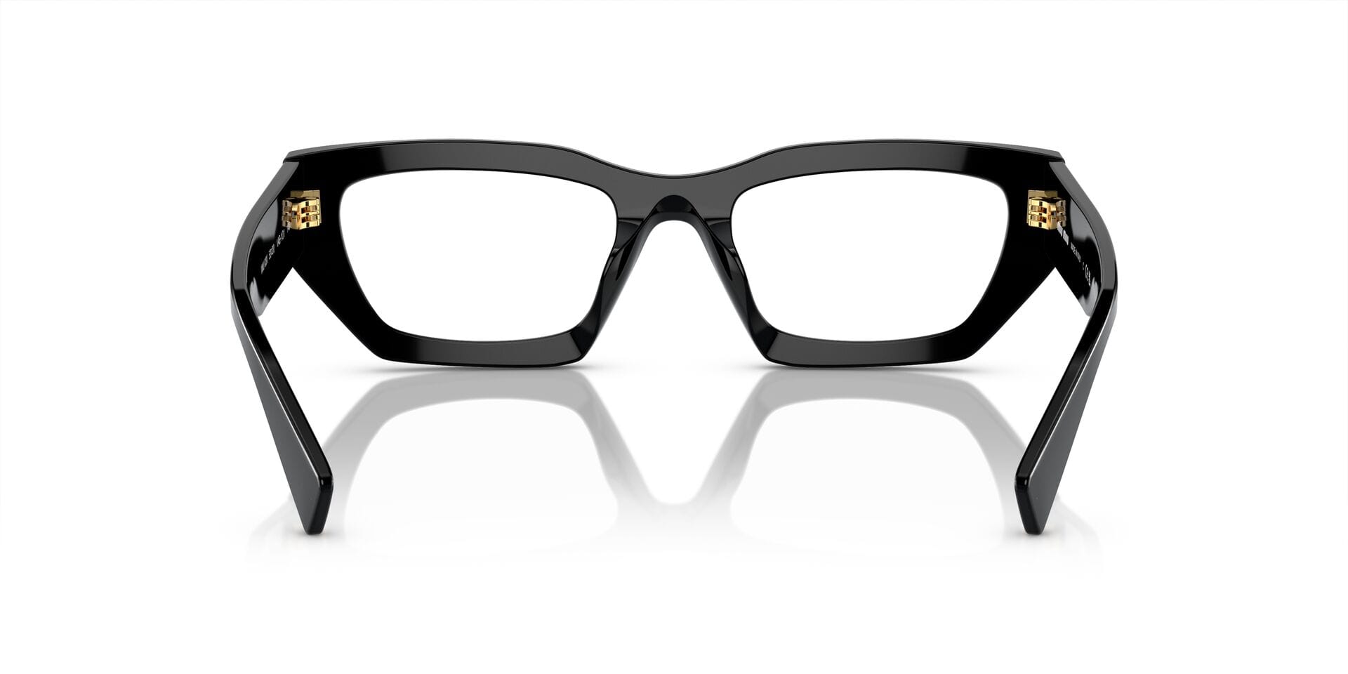 Miu Miu 0MU03XV Frame Black Female Full Shell Frame — Black frame — view 2