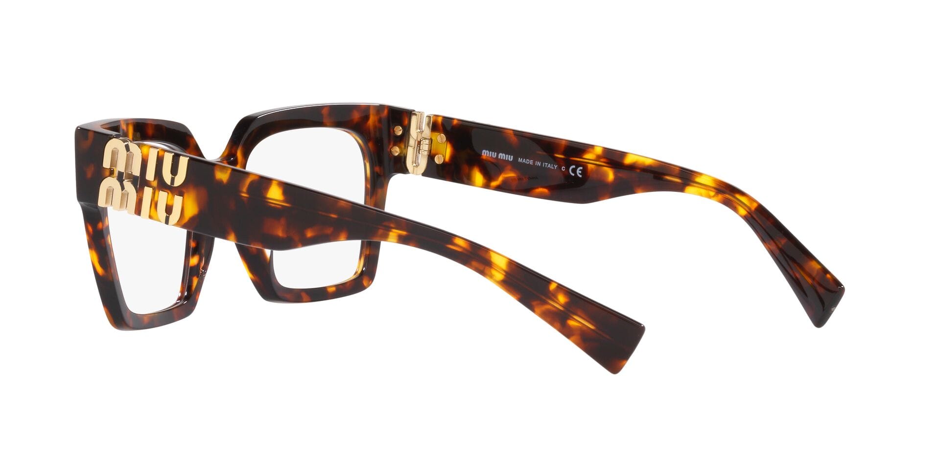 Miu Miu 0MU04UV Frame Honey Female Full Shell Frame — Honey frame — view 15