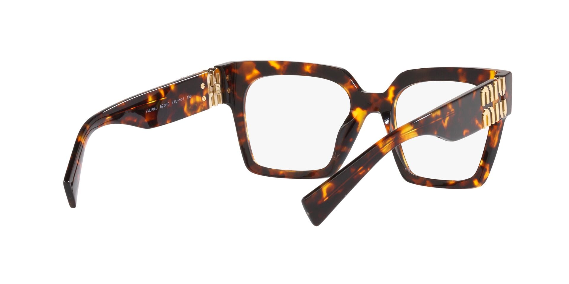 Miu Miu 0MU04UV Frame Honey Female Full Shell Frame — Honey frame — view 22