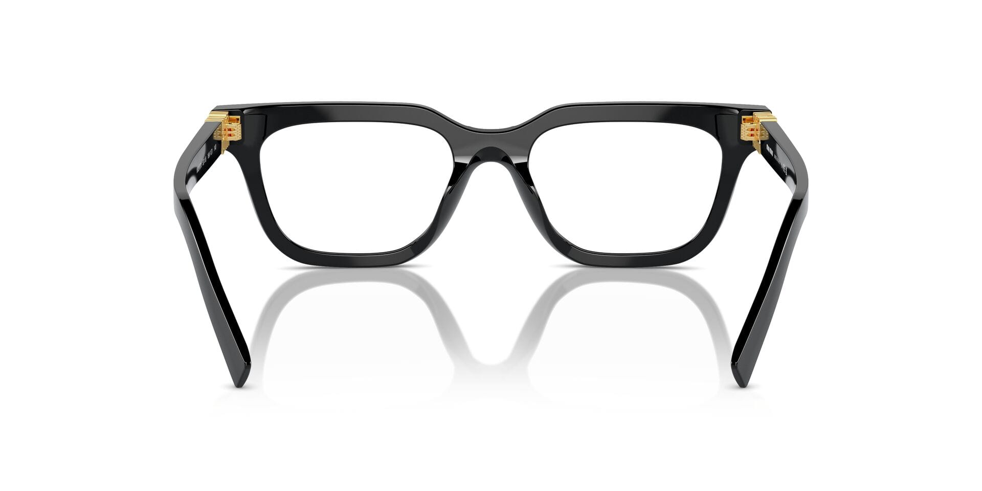 Miu Miu 0MU07XV Frame Black Female Full Shell Frame — Black frame — view 2
