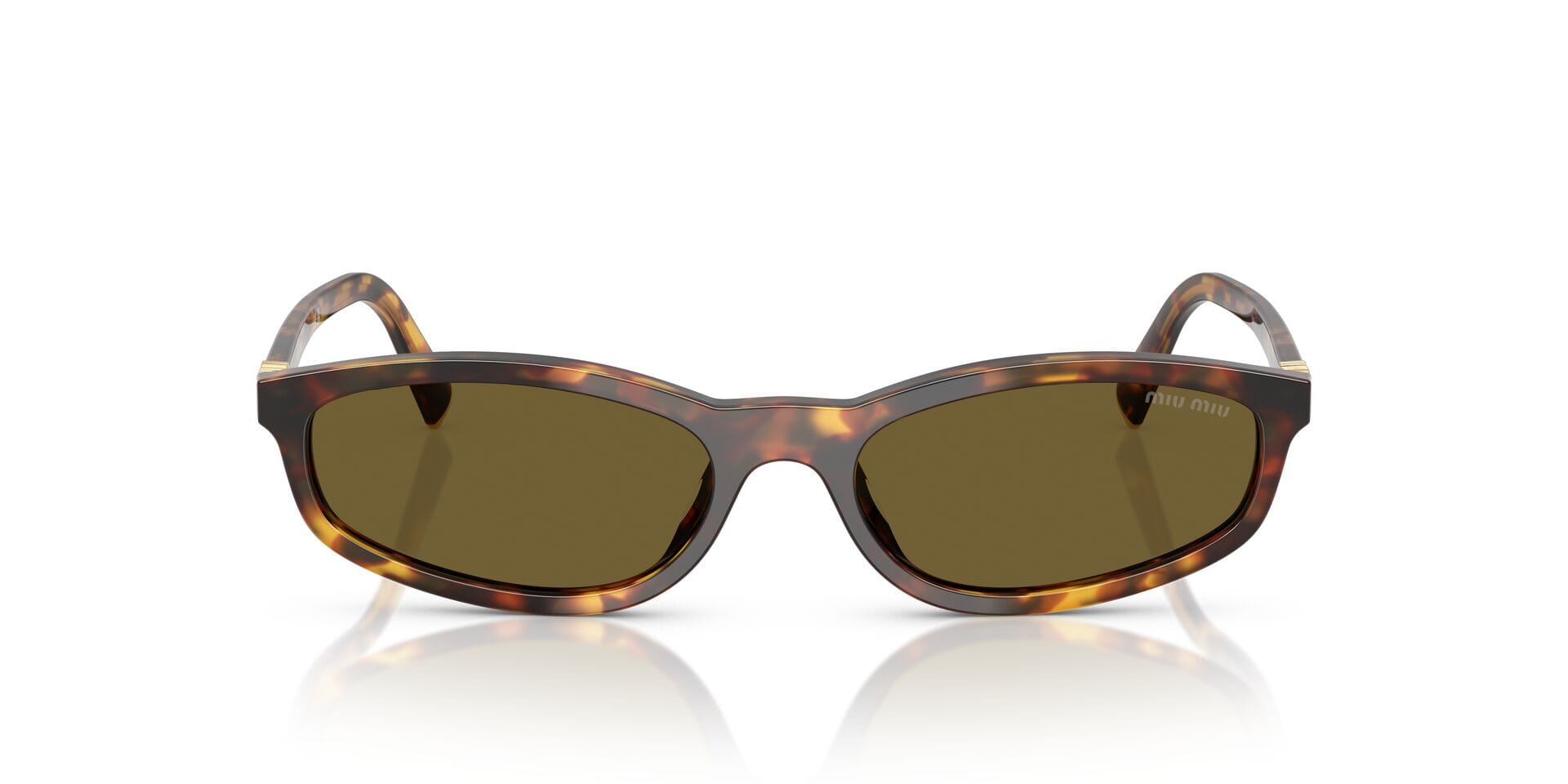 Miu Miu SMU A06 14L-09Z 3N 0MUA06S Sunglass Havana Female Full Shell Sunglass — view 4