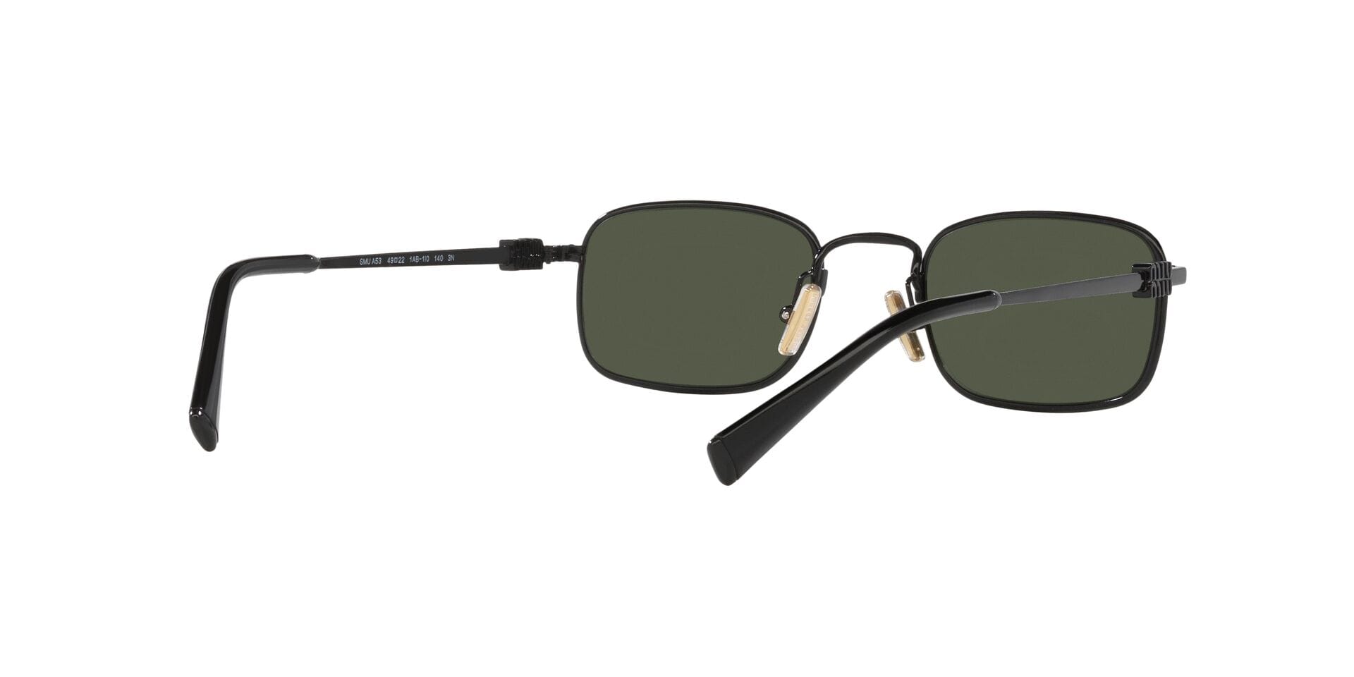 Miu Miu SMU A53 1AB-1I0 3N 0MUA53S Sunglass Black Female Metal Metal Sunglass — Black frame — view 8
