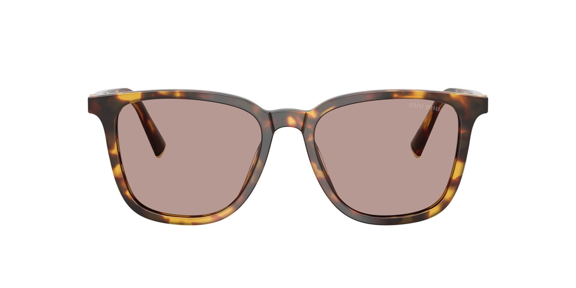 Miu Miu SMU B03 14L-20I 2N 0MUB03S Sunglass Honey Female Full Shell Sunglass — Honey frame — view 6