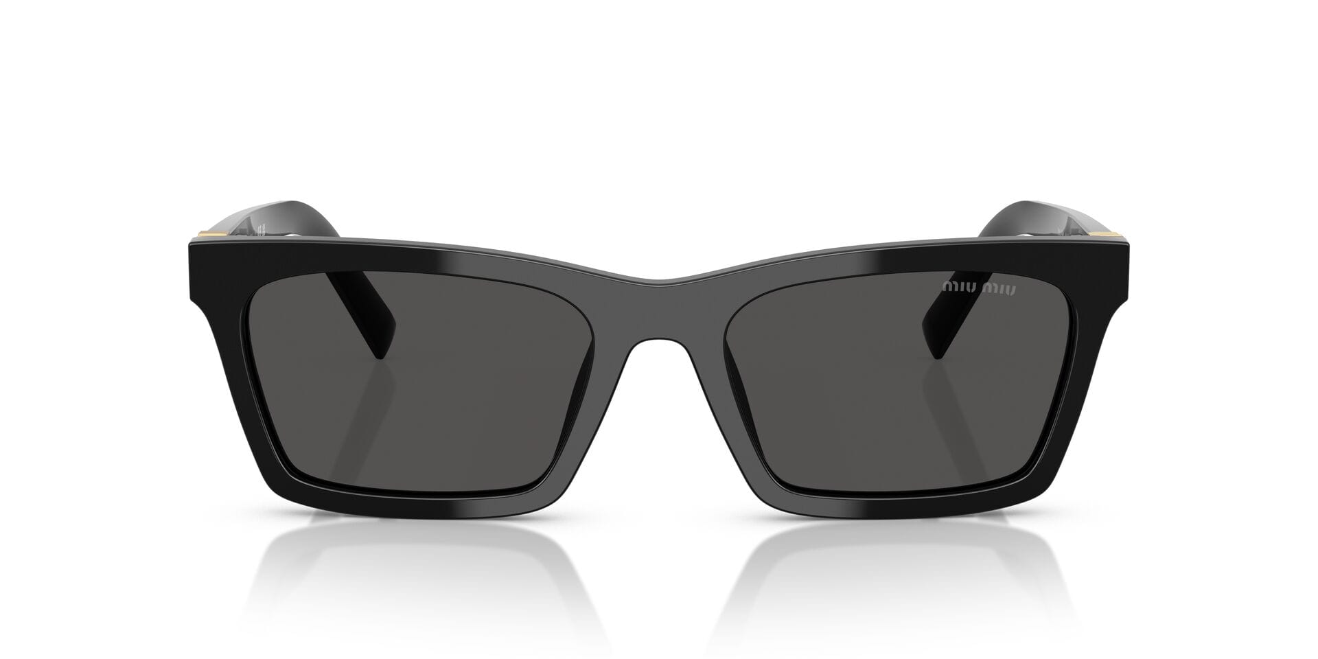 Miu Miu 0MUA05S Sunglass Black Female Shell Shell Sunglass — Black frame — view 10