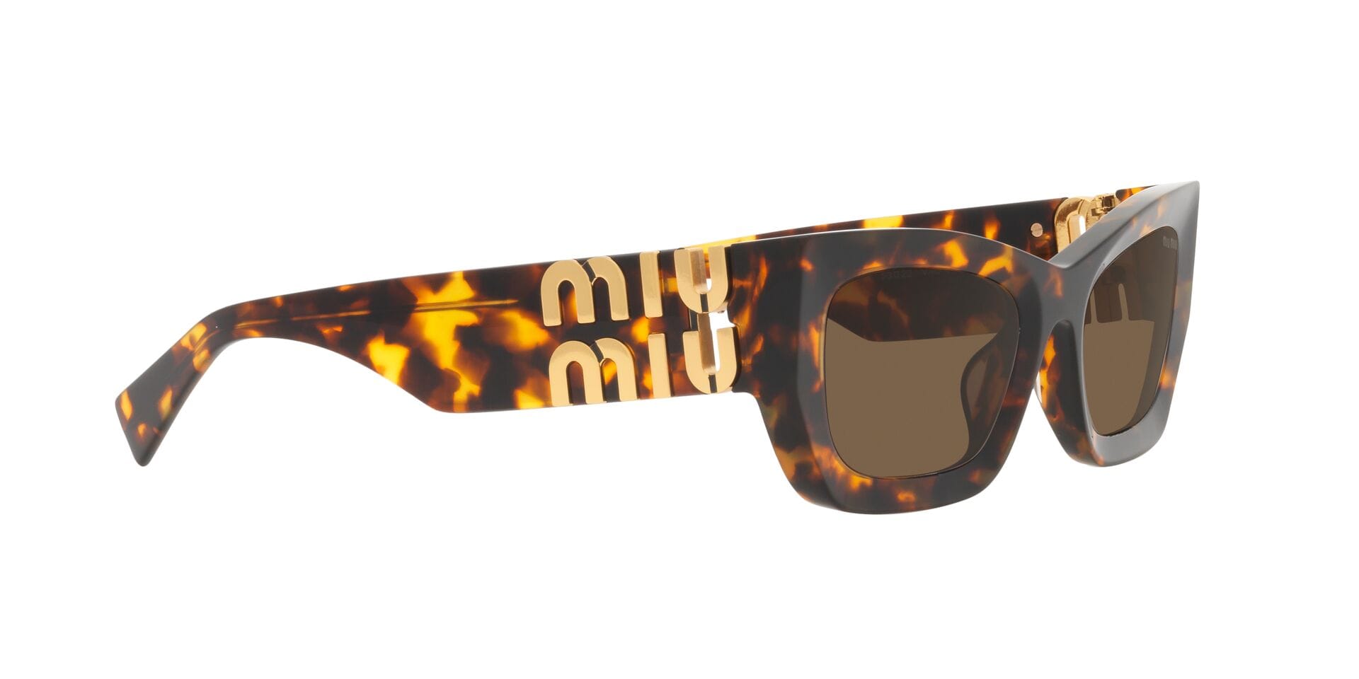 Miu Miu 0MU09WS Sunglass Honey Female Shell Shell Sunglass — Honey frame — view 31