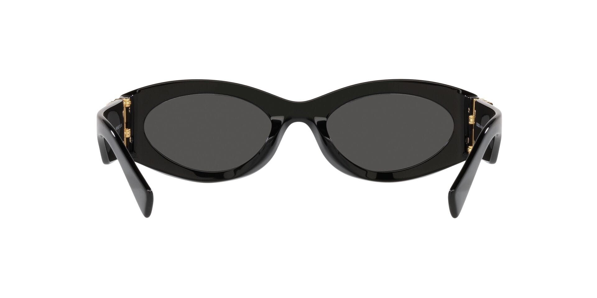 Miu Miu 0MU11WS Sunglass Black Female Shell Shell Sunglass — Black frame — view 7