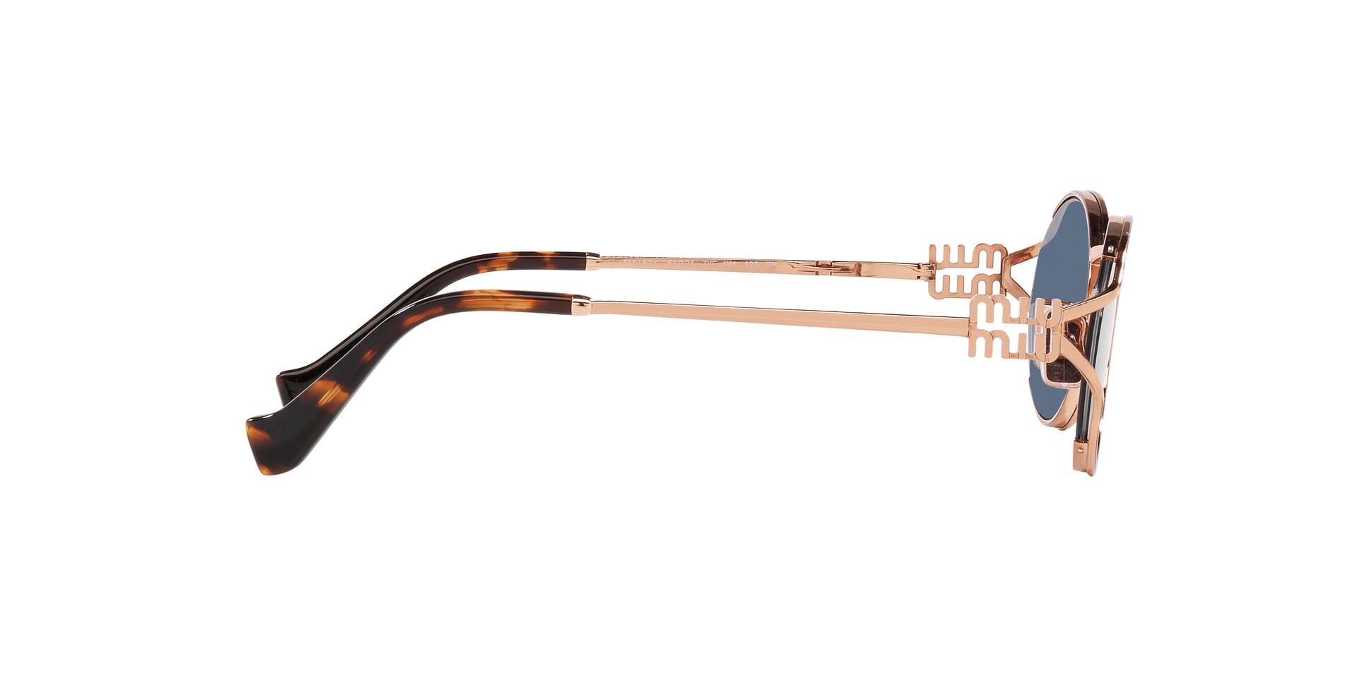 Miu Miu 0MU52YS Sunglass Pink Female Metal Metal Sunglass — Pink frame — view 10