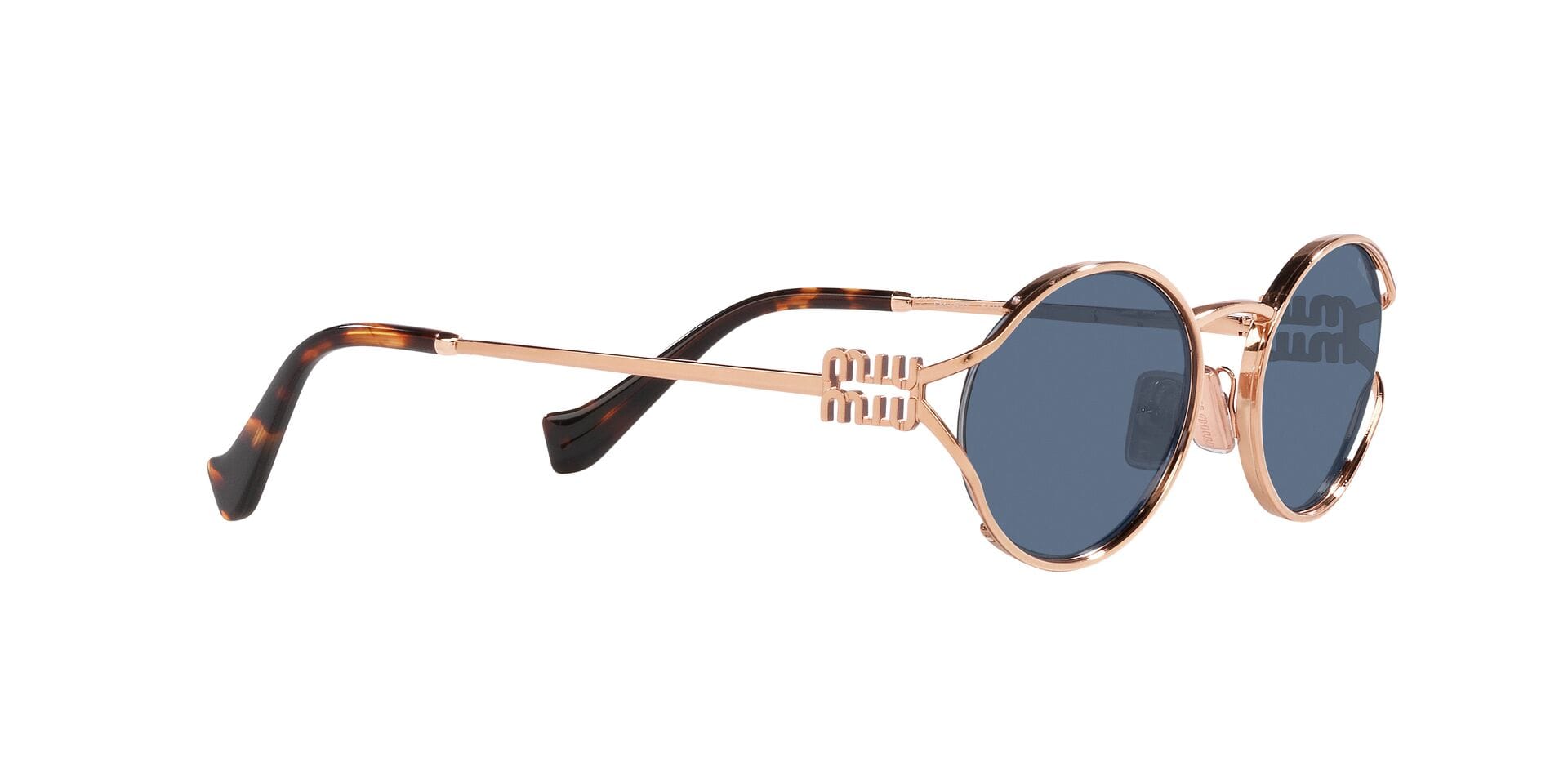 Miu Miu 0MU52YS Sunglass Pink Female Metal Metal Sunglass — Pink frame — view 11
