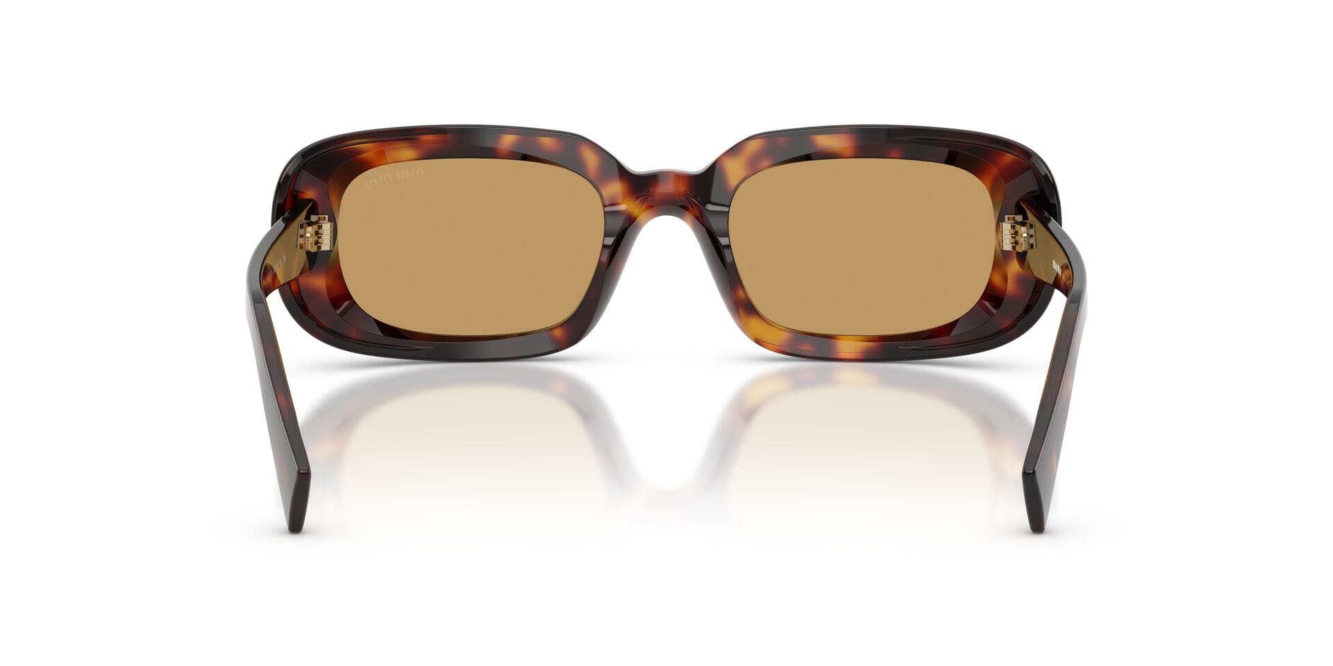 MIU MIU 0MUB13S 27L10Y Sunglass — Havana frame — view 2