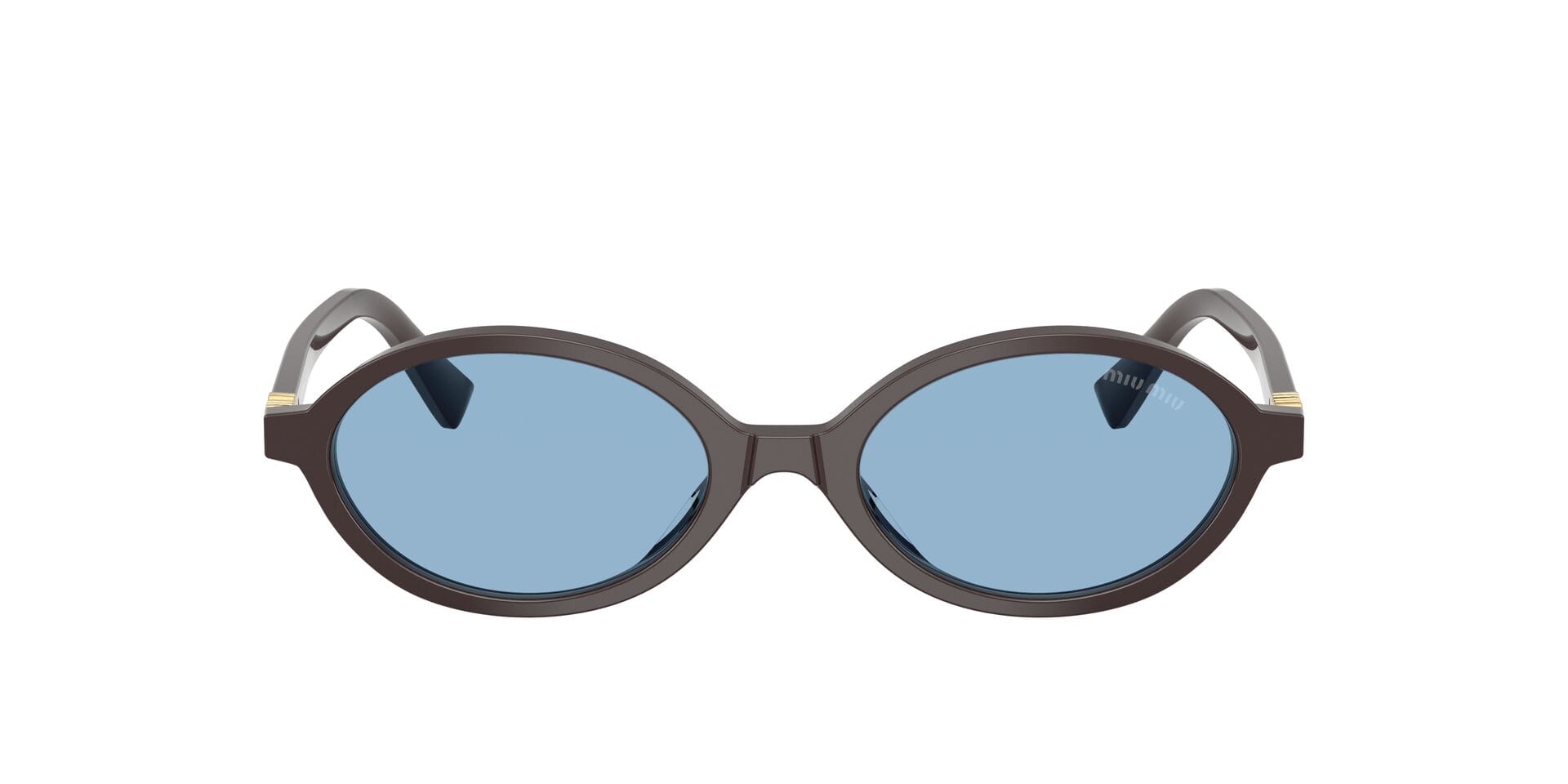Miu Miu 0MU04ZS Sunglass Brown Female Shell Shell Sunglass — Brown frame — view 6
