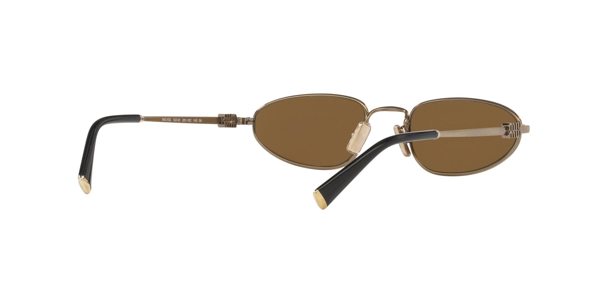 Miu Miu 0MUA52S Sunglass Gold Female Metal Metal Sunglass — view 8