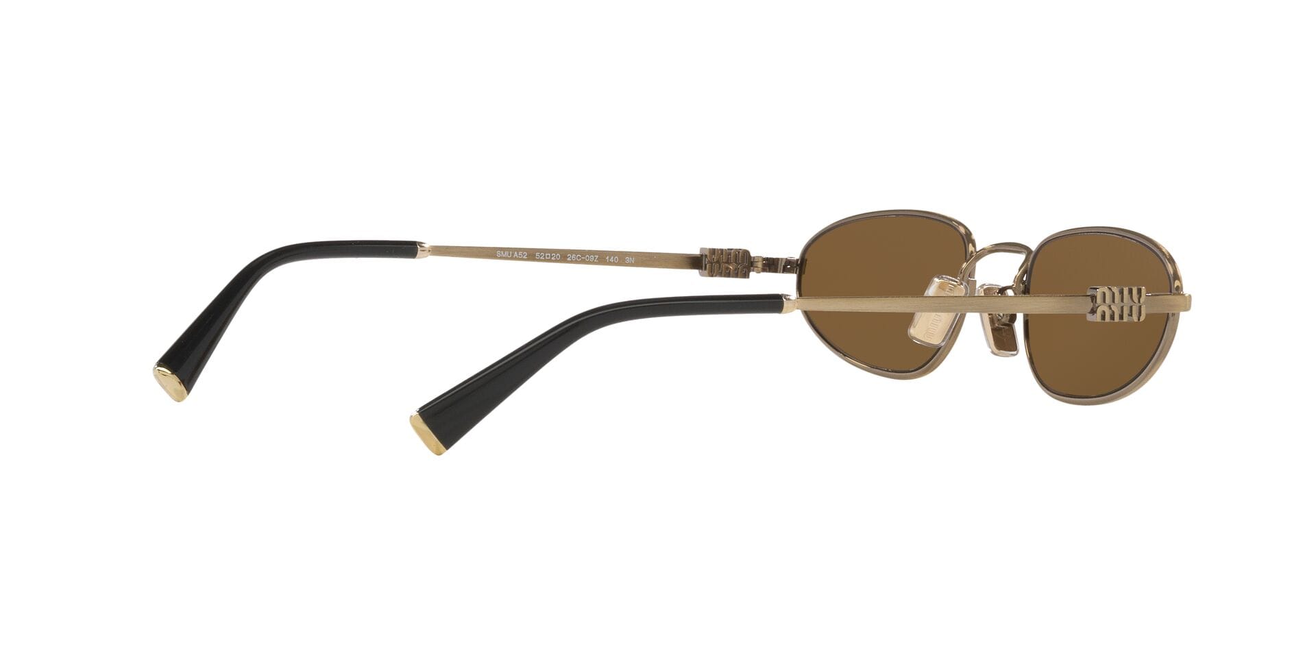 Miu Miu 0MUA52S Sunglass Gold Female Metal Metal Sunglass — view 9