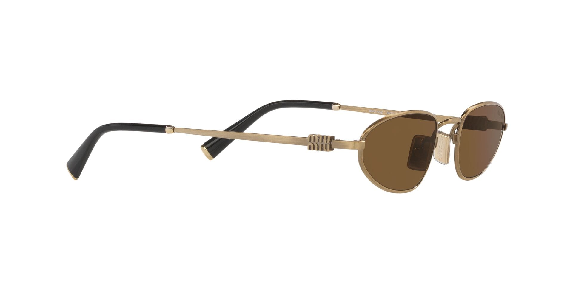 Miu Miu 0MUA52S Sunglass Gold Female Metal Metal Sunglass — view 11